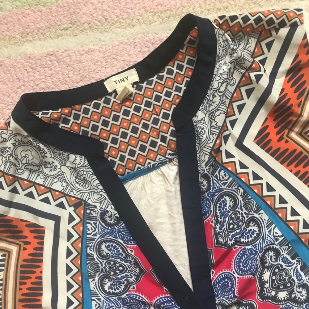 Tiny Patterned Blouse - image 2